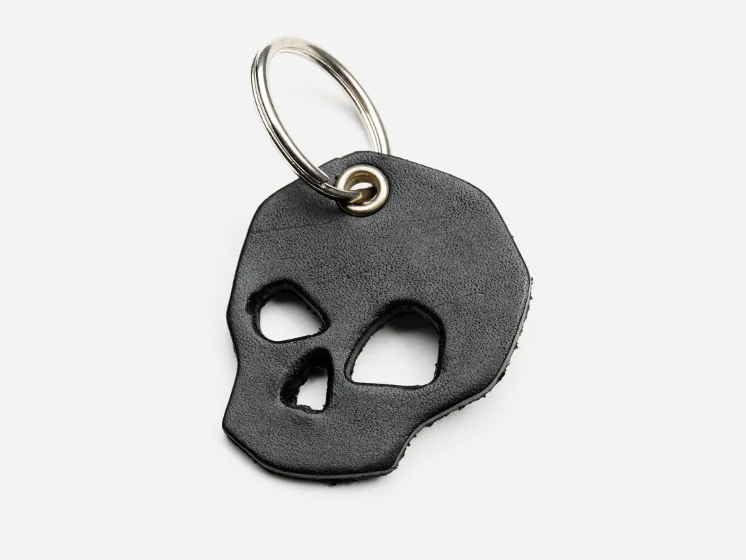 No. 519 Skull Keychain, Black sold by Billykirk