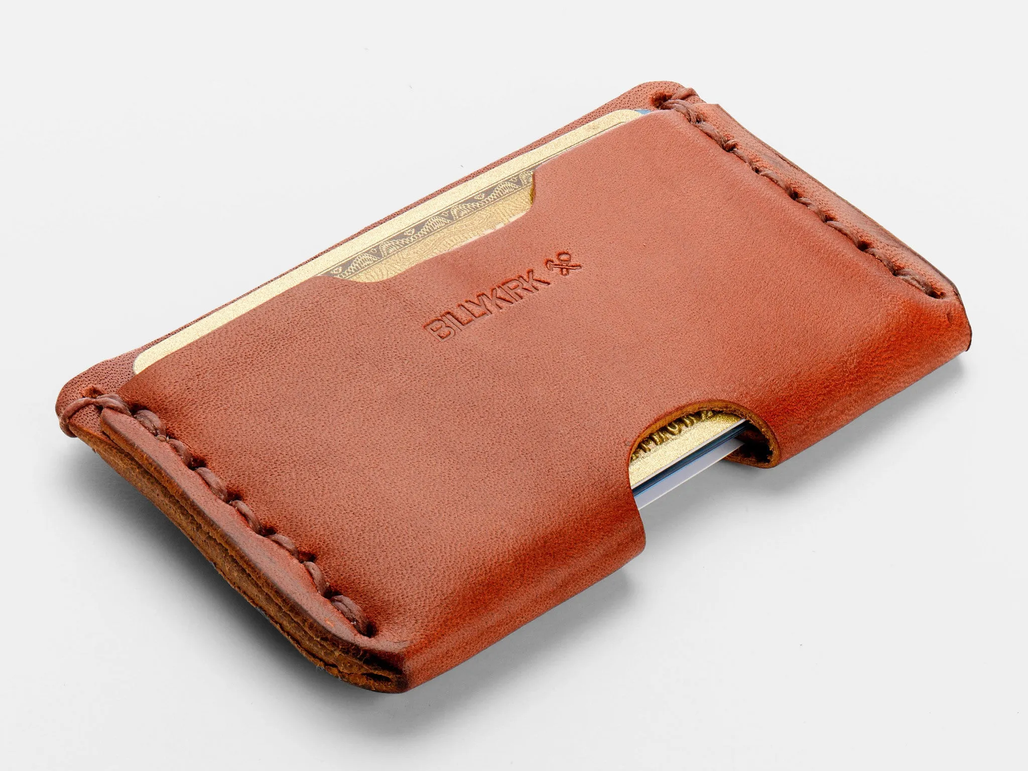 No. 397 Slim Card Case, Tan sold by Billykirk