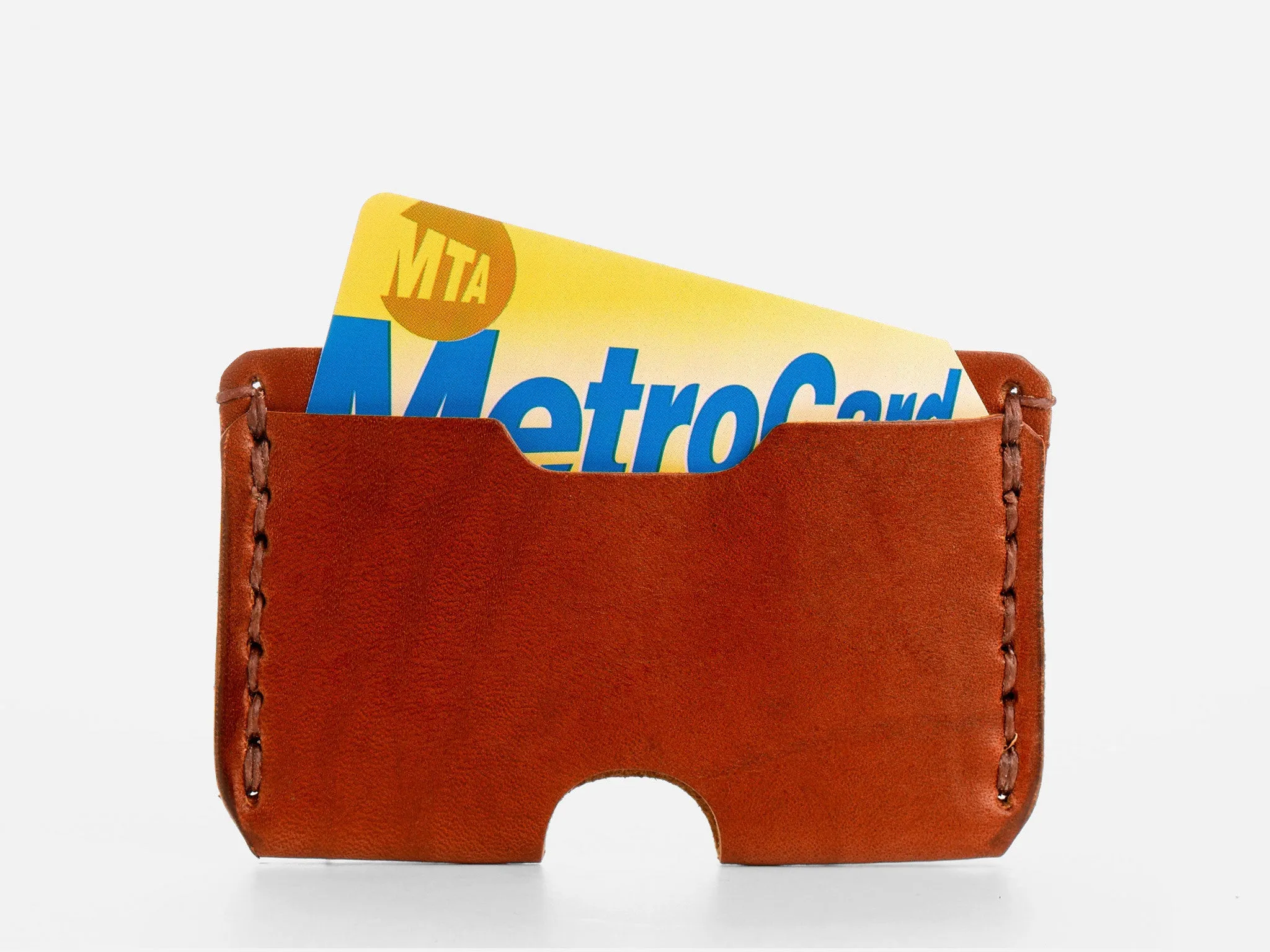 No. 397 Slim Card Case, Tan sold by Billykirk product image thumbnail 3