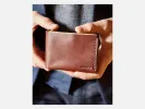 No. 398 Bi-Fold Wallet, Dark Brown sold by Billykirk
