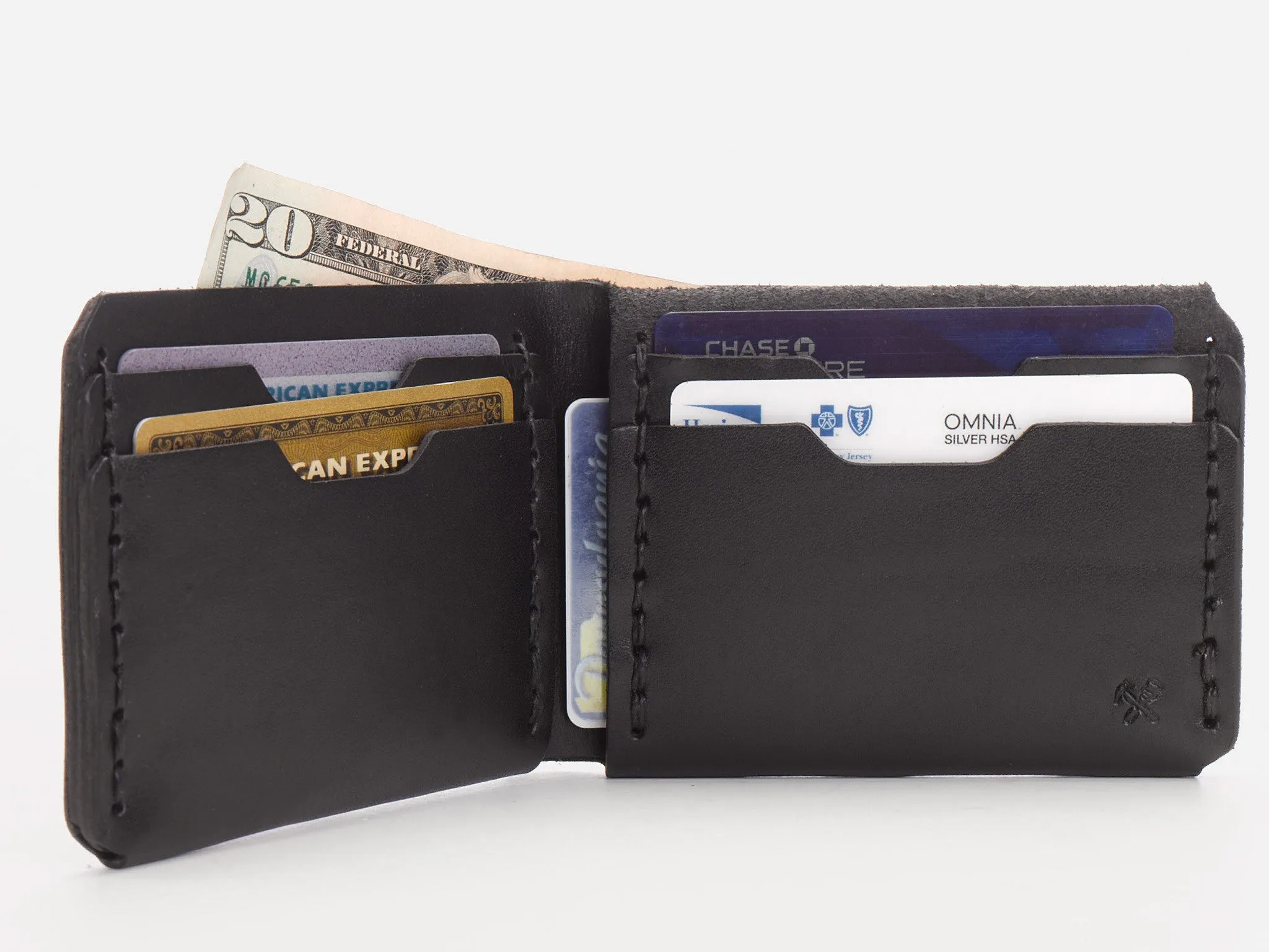 No. 398 Bi-Fold Wallet, Black sold by Billykirk product image thumbnail 2