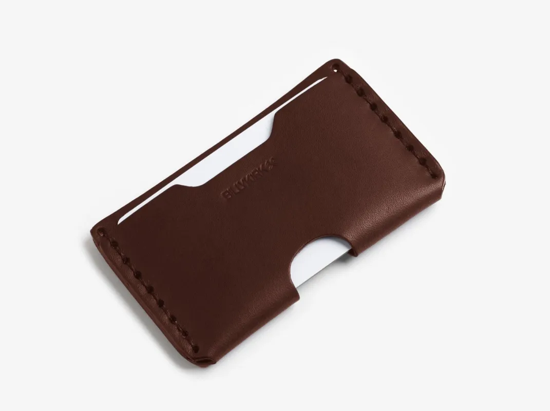 No. 397 Slim Card Case, Hickory sold by Billykirk