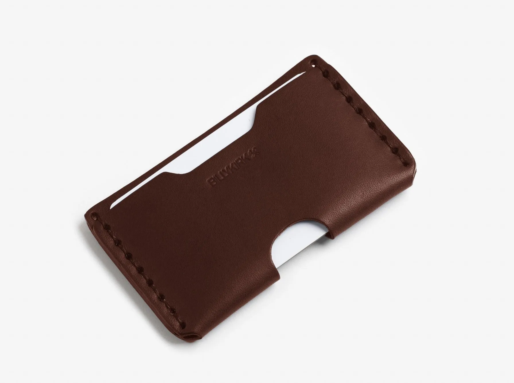 No. 397 Slim Card Case, Hickory sold by Billykirk