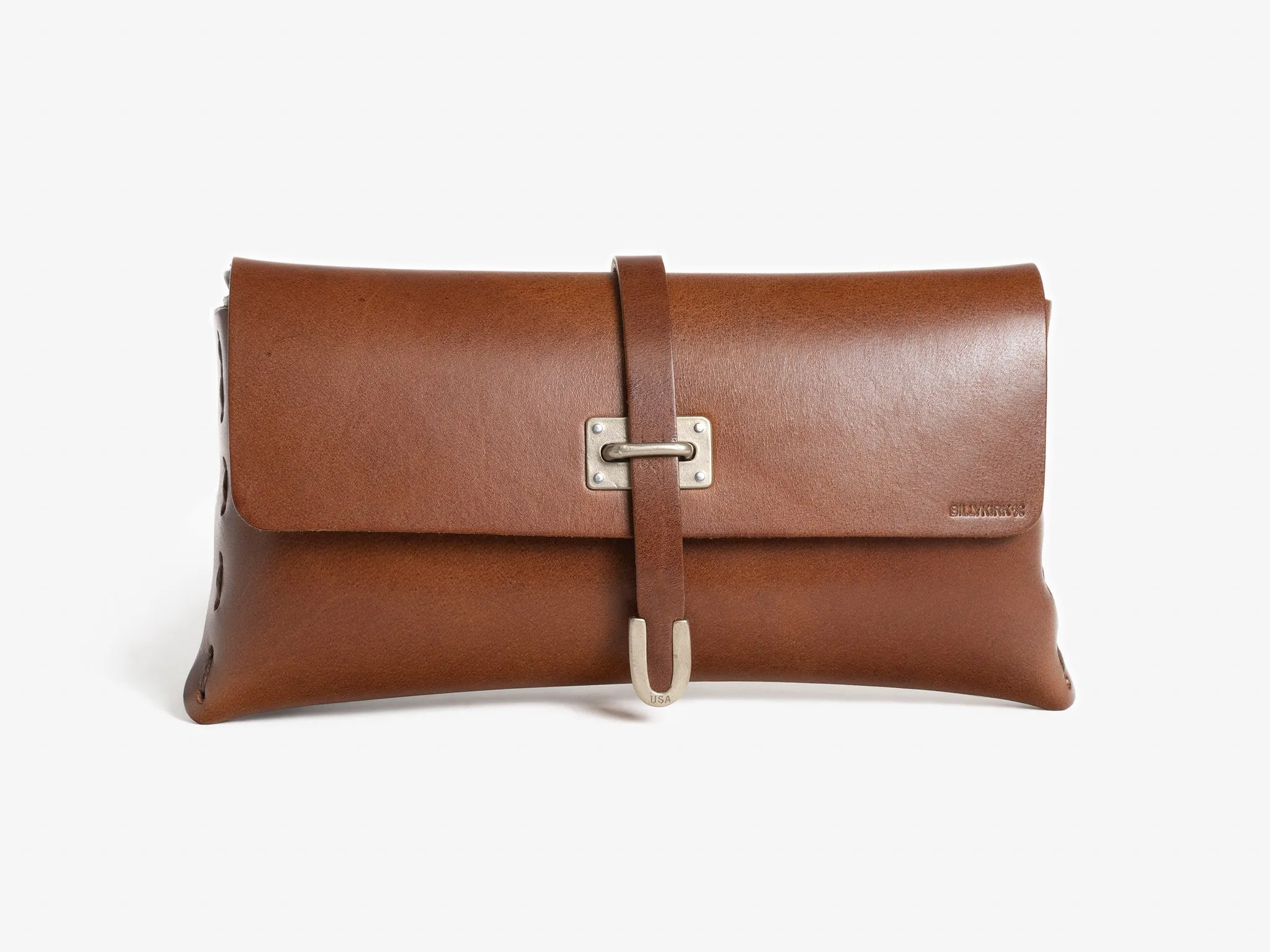 No. 125 Small Leather Clutch, Tan sold by Billykirk product image thumbnail 4