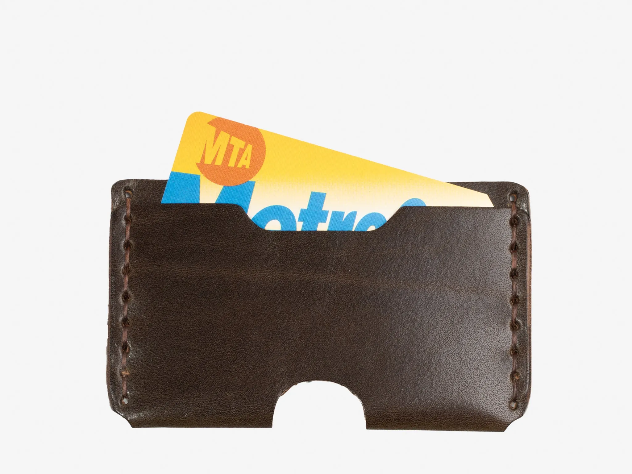 No. 397 Slim Card Case, Olive sold by Billykirk product image thumbnail 3