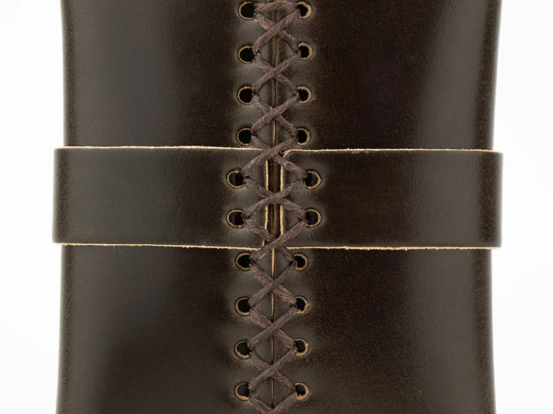 No. 155 Card Case with Flap, Dark Brown Cordovan sold by Billykirk product image thumbnail 4