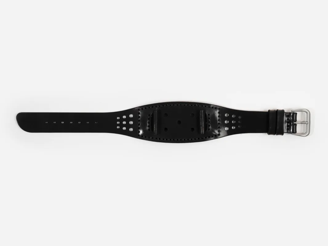 No. 630 Rally Watch Strap, Onyx Cordovan sold by Billykirk