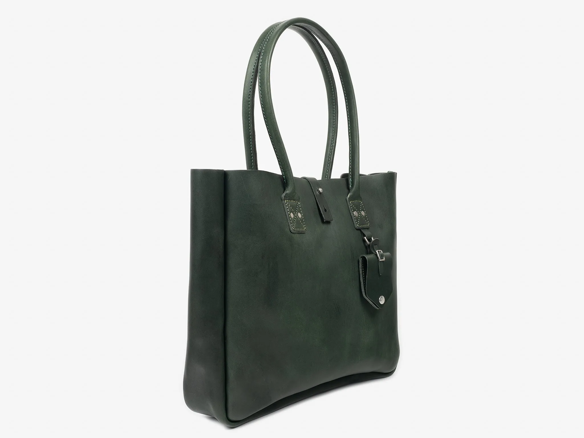 No. 235 Leather Tote Inward Seam, Pine sold by Billykirk product image thumbnail 2