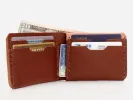 No. 398 Bi-Fold Wallet, Tan sold by Billykirk