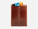 No. 092 Card Case with Snaps, Nickel , Brass sold by Billykirk