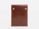 No. 092 Card Case with Snaps, Nickel , Brass sold by Billykirk