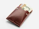 No. 092 Card Case with Snaps, Nickel , Brass sold by Billykirk
