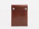 No. 092 Card Case with Snaps, Nickel , Brass sold by Billykirk