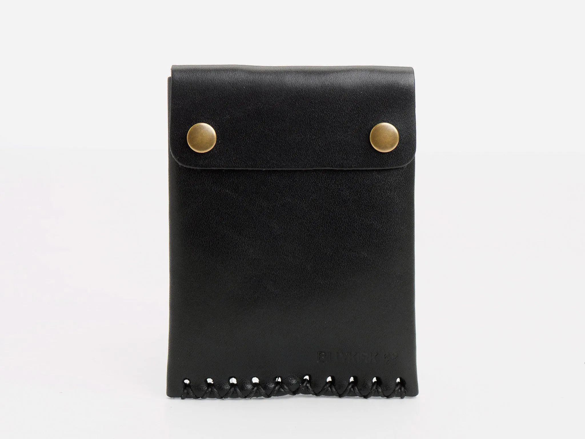 No. 092 Card Case with Snaps, Black sold by Billykirk product image thumbnail 2