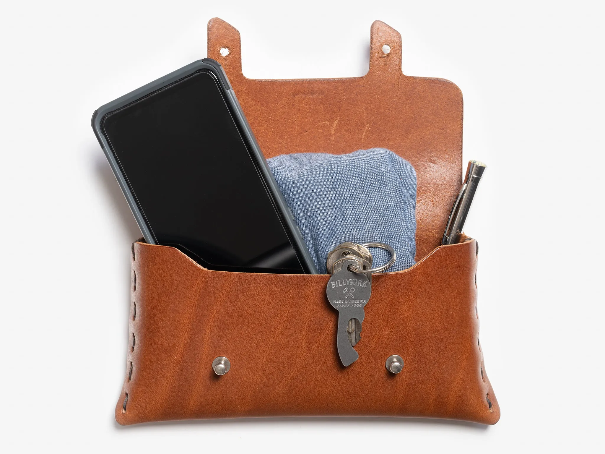 No. 334 Handle Bar/Saddle Bike Pouch, Tan sold by Billykirk product image thumbnail 4