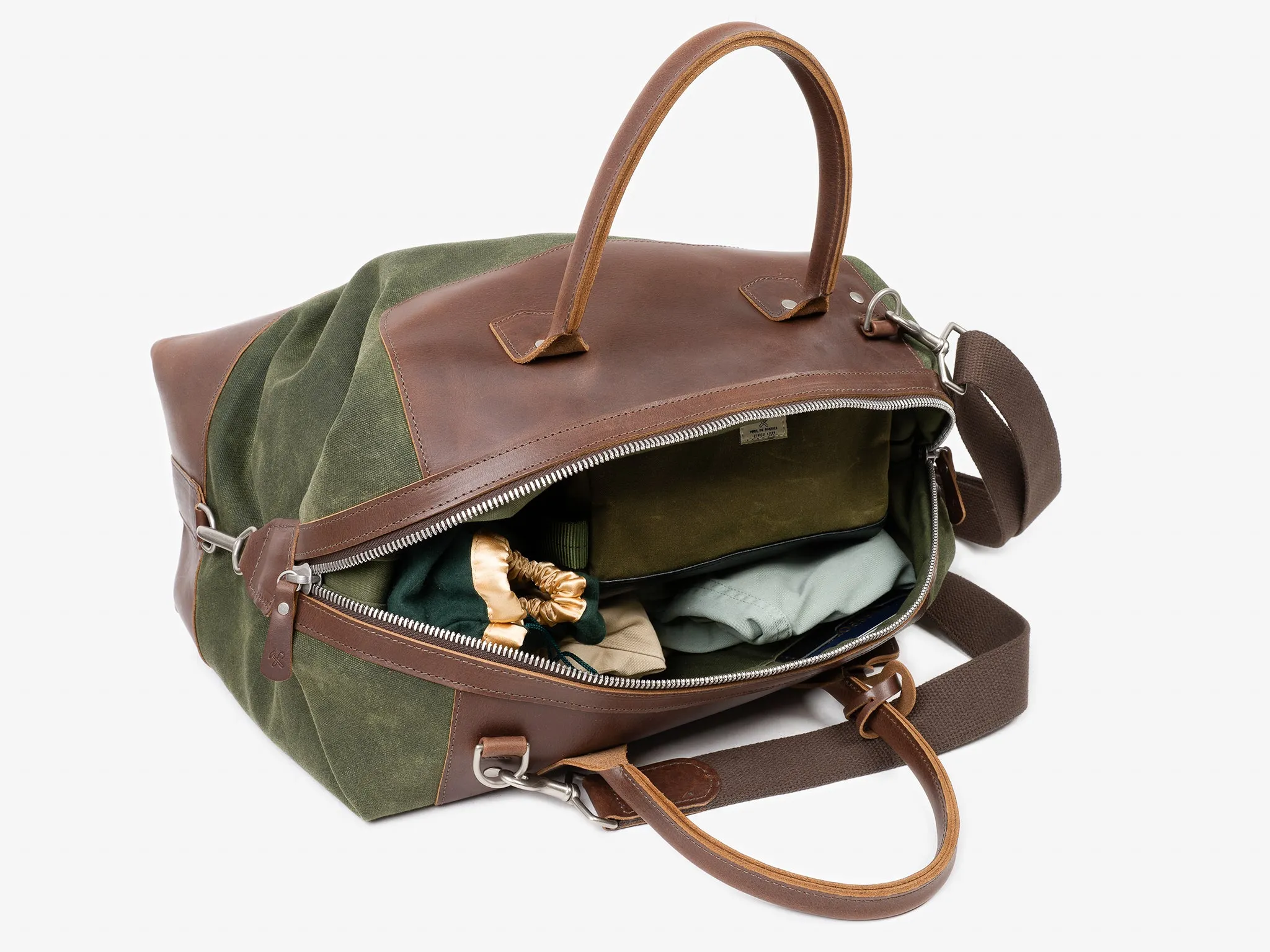 No. 642 Small Carryall, Olive sold by Billykirk product image thumbnail 3