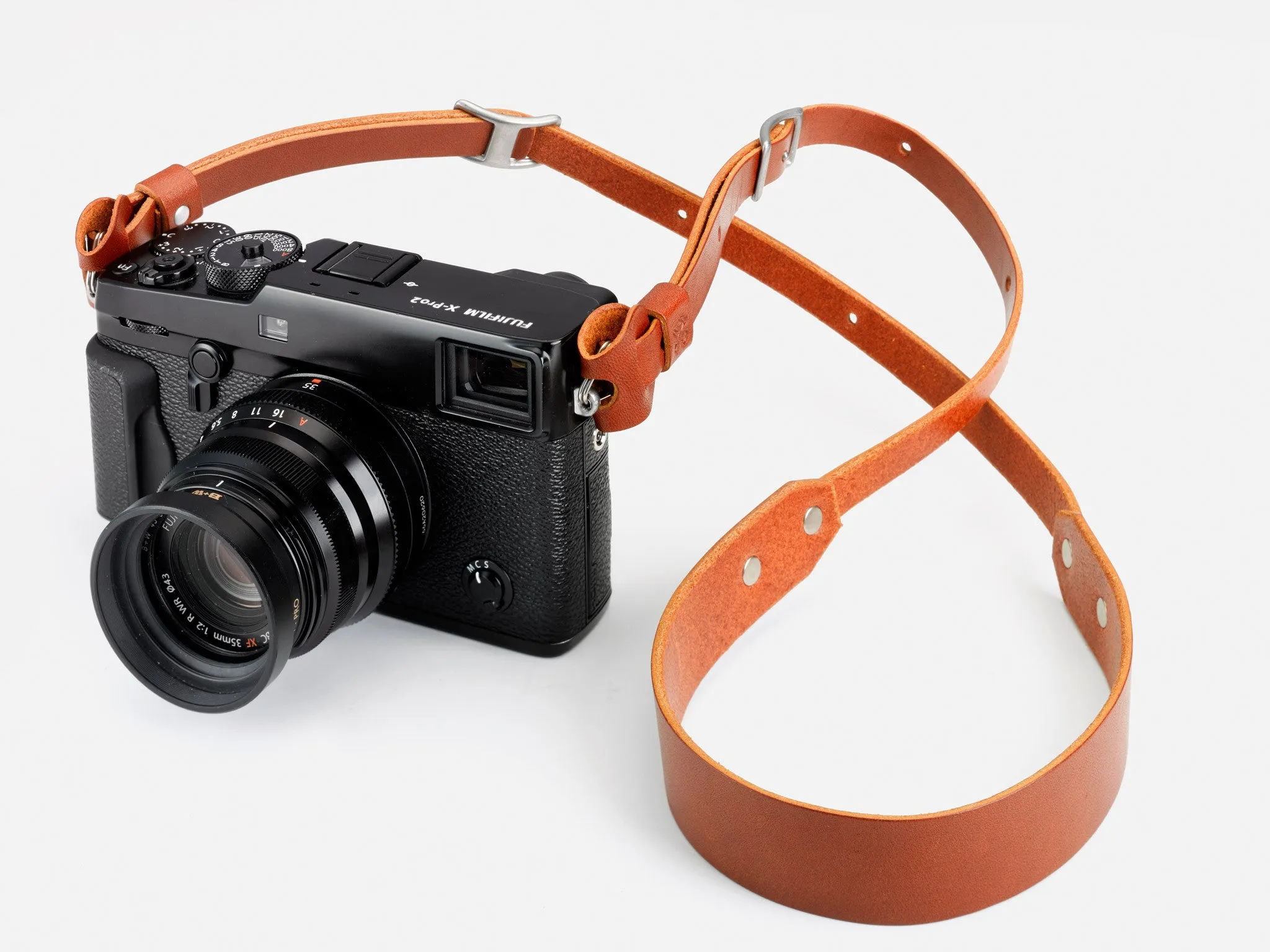 No. 495 Camera Strap, Tan sold by Billykirk
