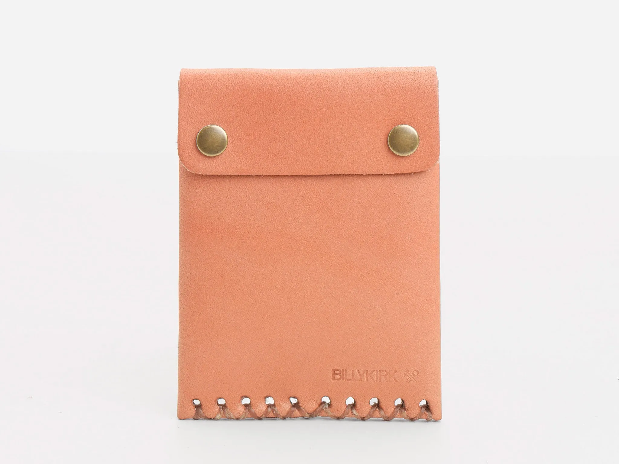 No. 092 Card Case with Snaps, Natural sold by Billykirk product image thumbnail 2