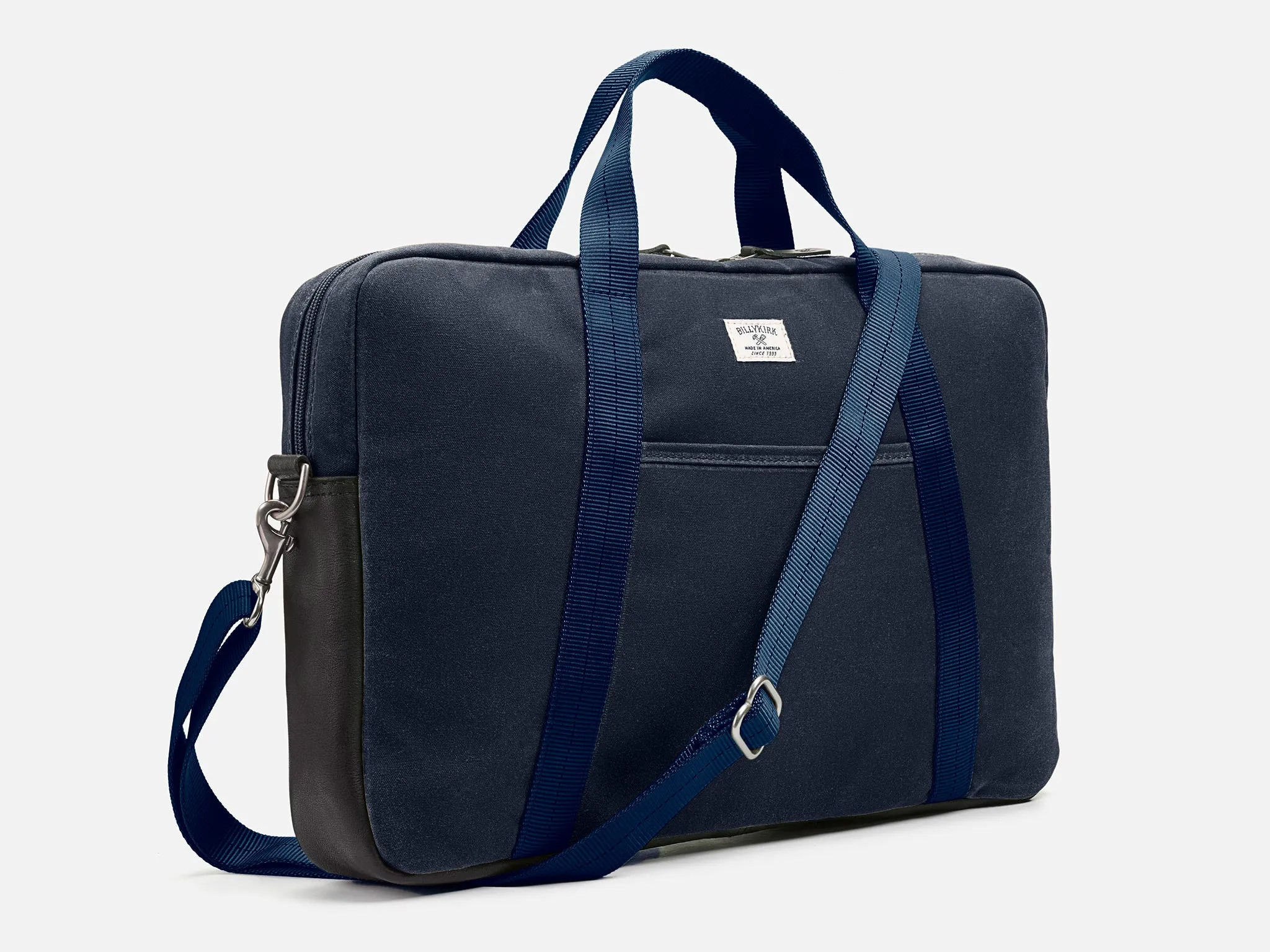 No. 508 Standard Issue Slim Briefcase, Navy sold by Billykirk