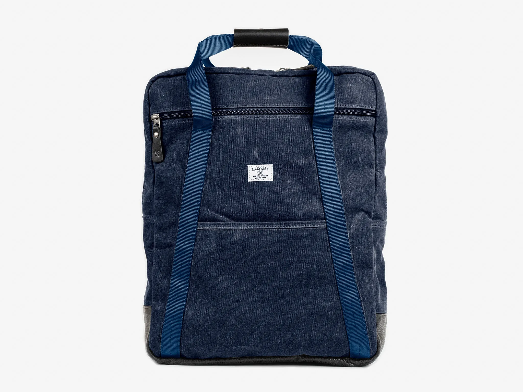 No. 609 Standard Issue Backpack Tote, Navy sold by Billykirk product image thumbnail 2