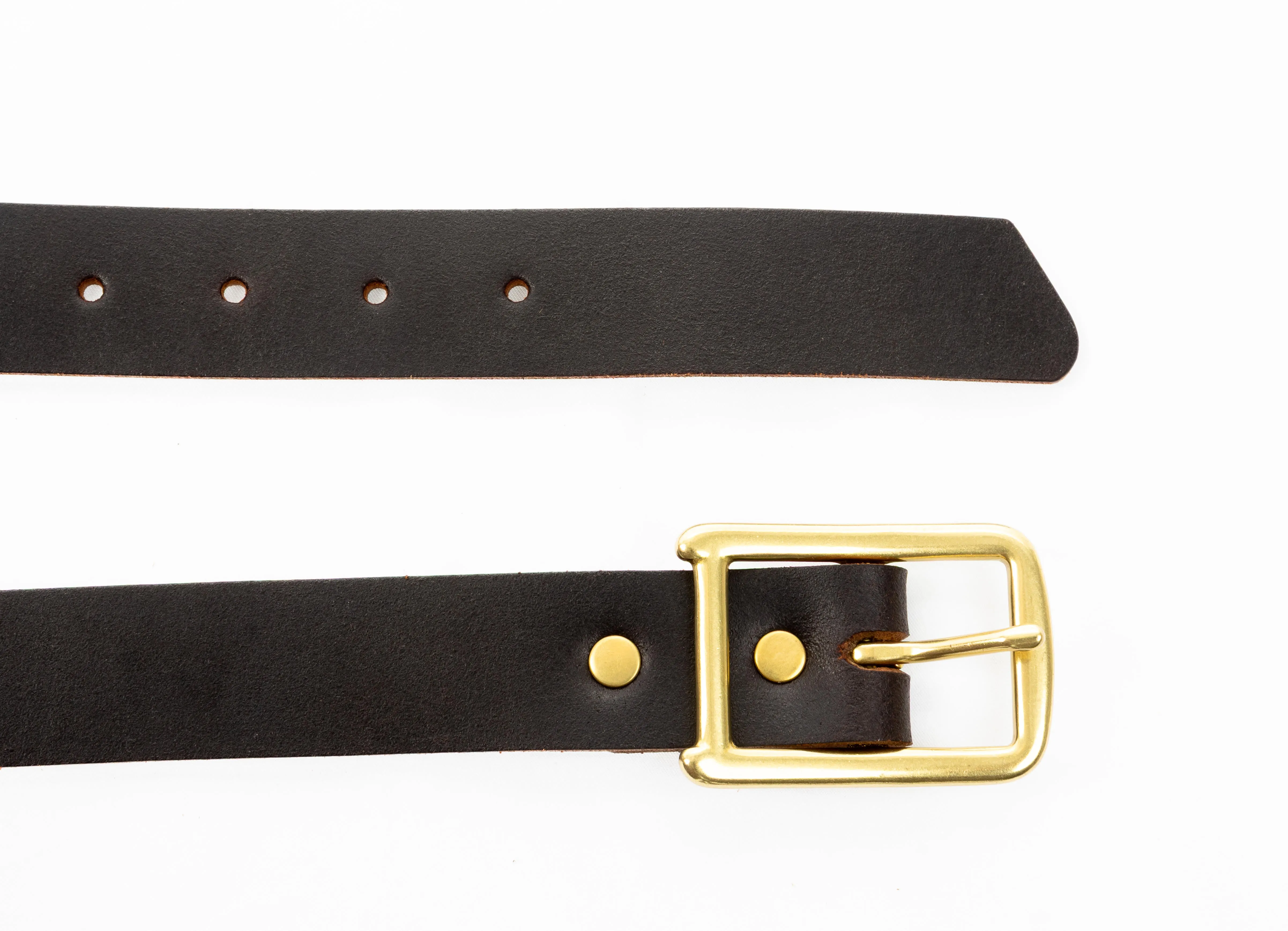 No. 640 Founders Buckle Belt, Java Waxed Flesh sold by Billykirk product image thumbnail 4