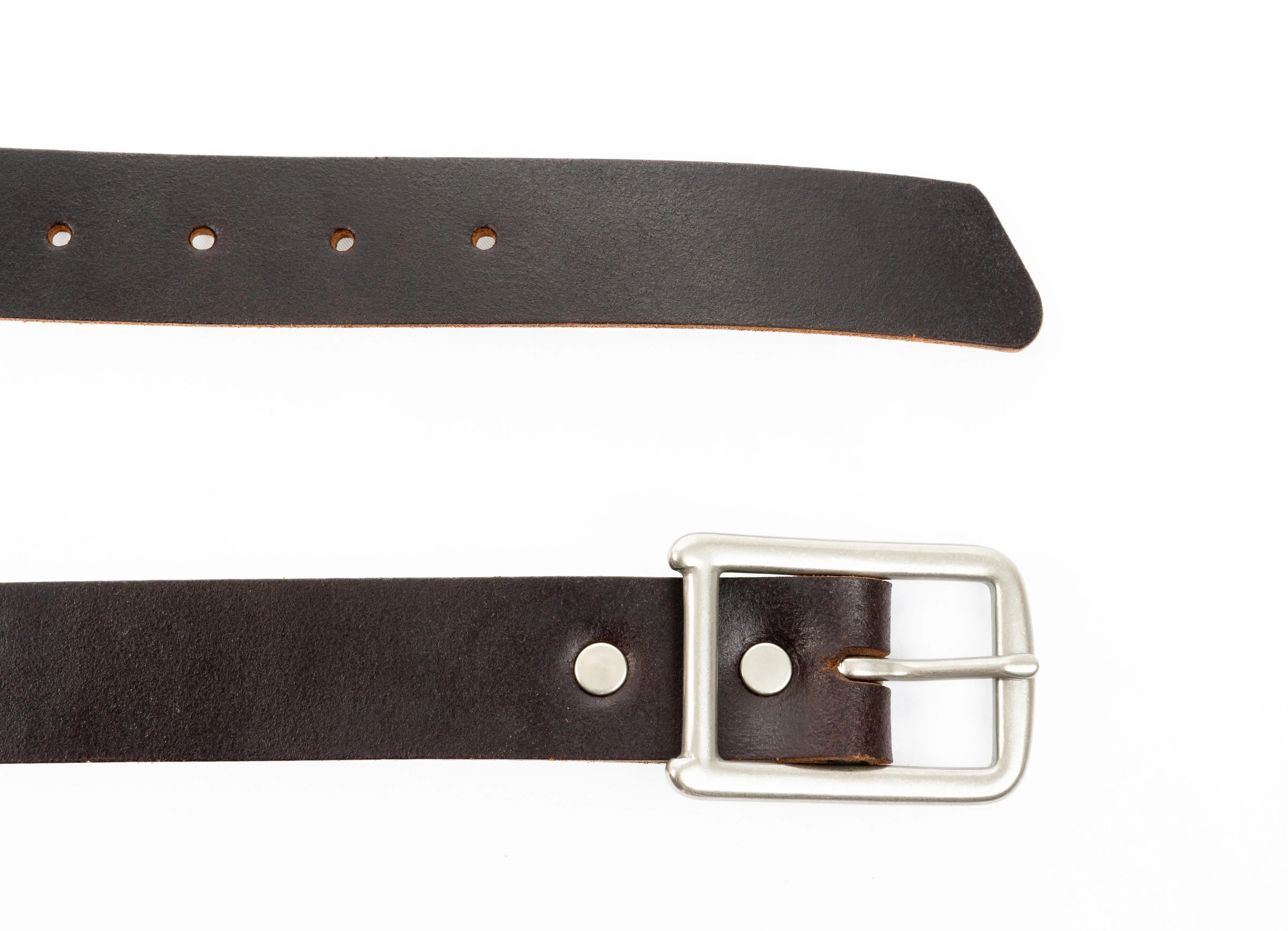 No. 640 Founders Buckle Belt, Java Waxed Flesh sold by Billykirk product image thumbnail 3