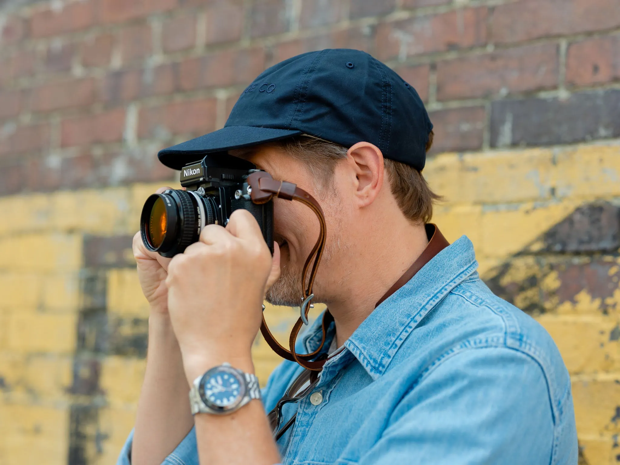 No. 495 Camera Strap, Dark Brown sold by Billykirk product image thumbnail 2