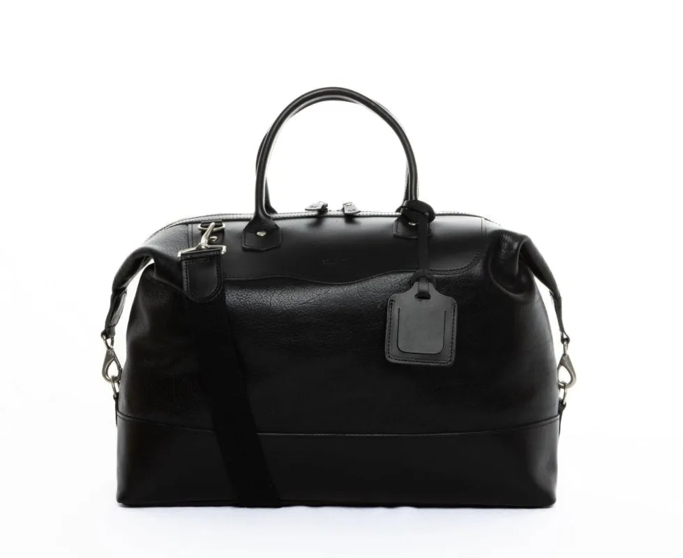 No. 642 Small Carryall, Black Leather sold by Billykirk