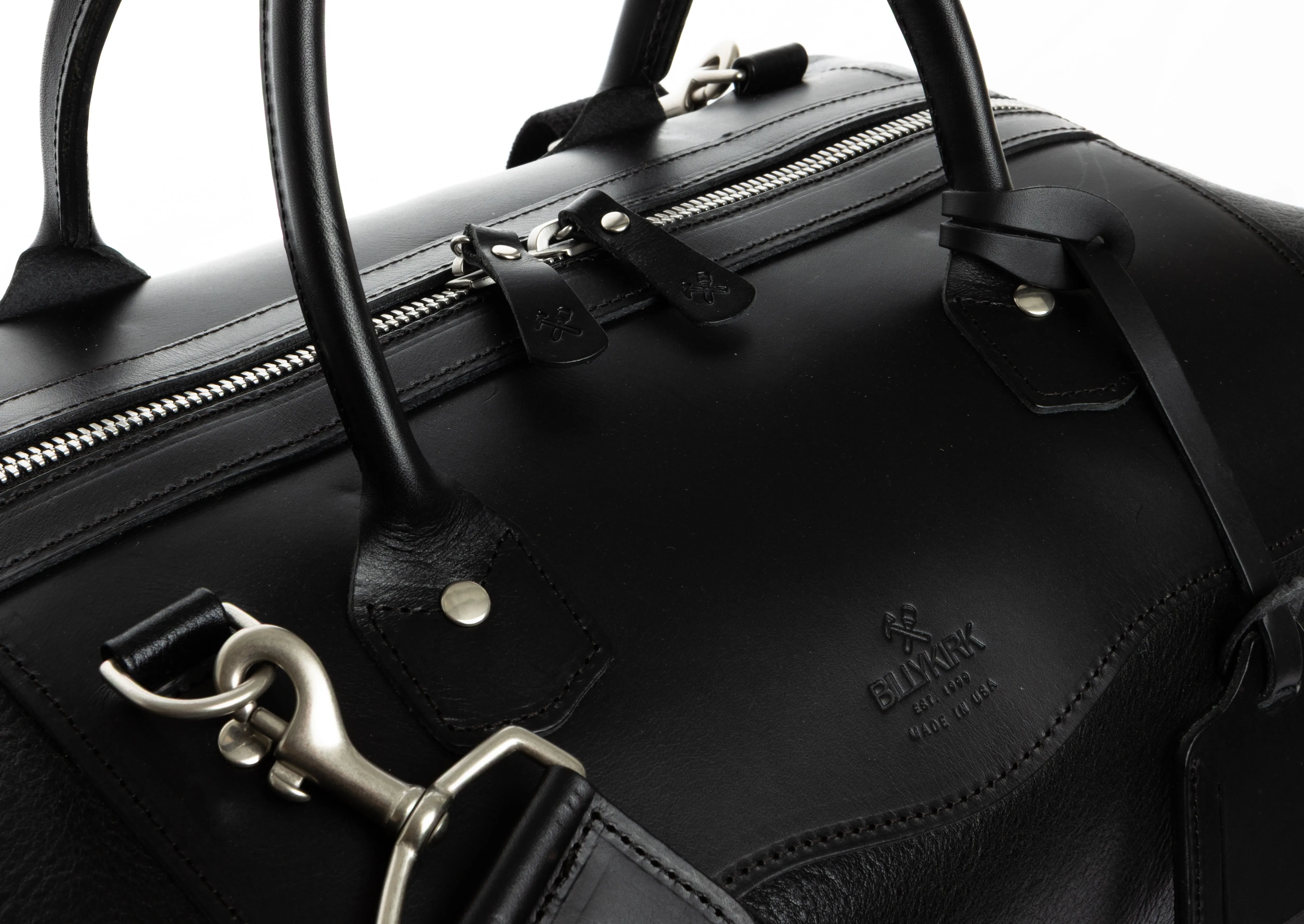 No. 642 Small Carryall, Black Leather sold by Billykirk product image thumbnail 2