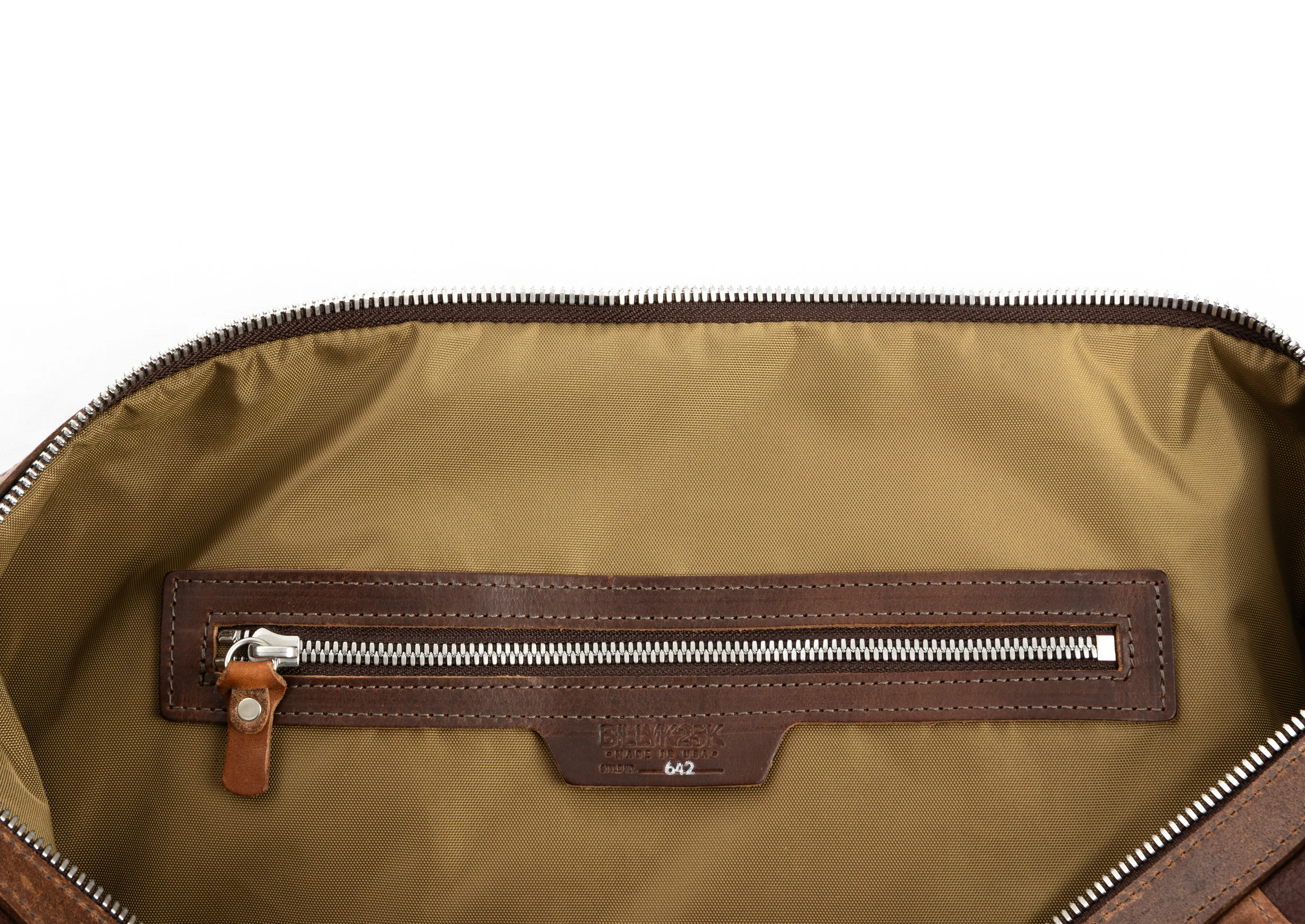 No. 642 Small Carryall, Brown Leather sold by Billykirk product image thumbnail 4