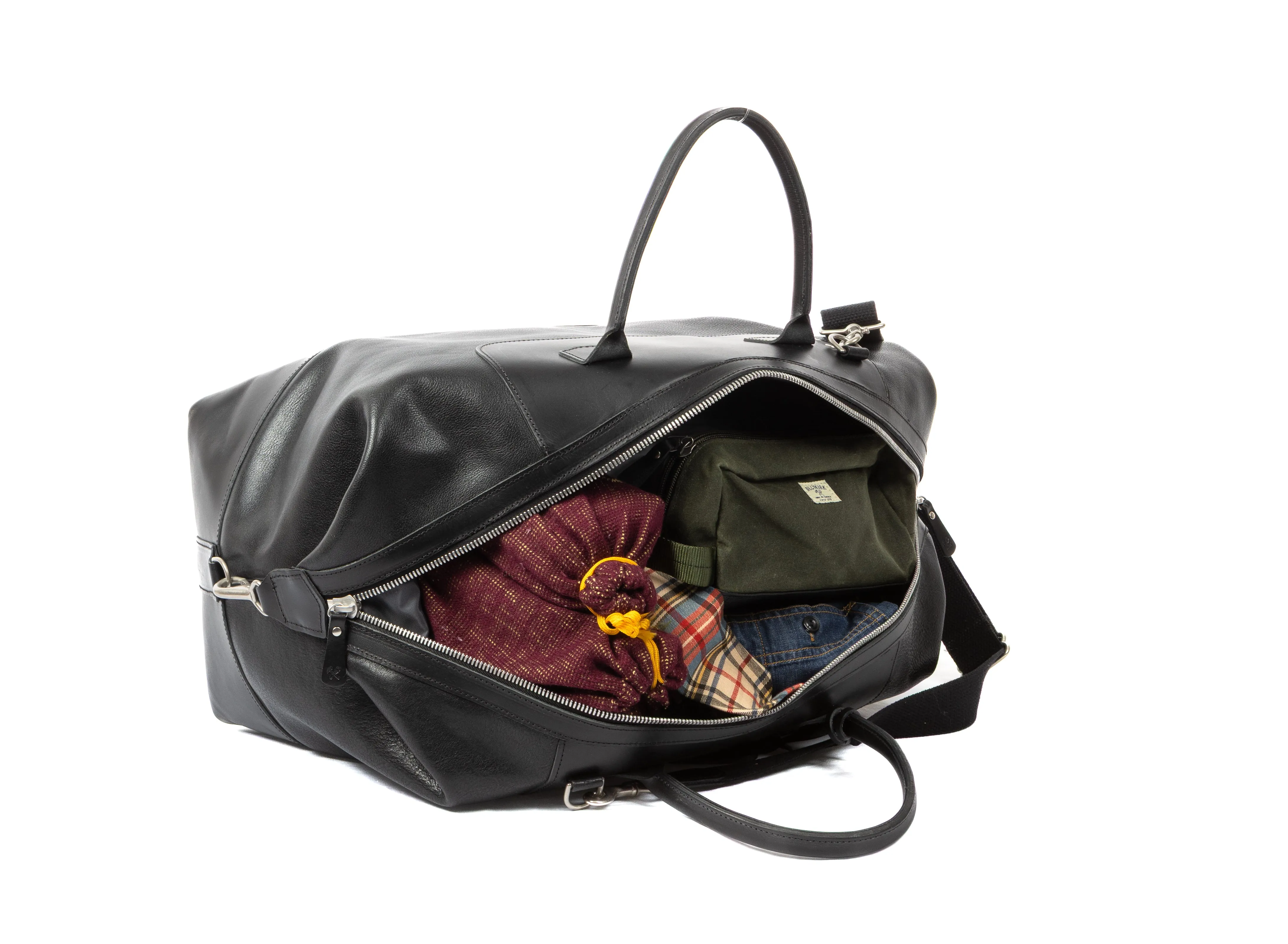 No. 643 Large Carryall, Black Leather sold by Billykirk product image thumbnail 2