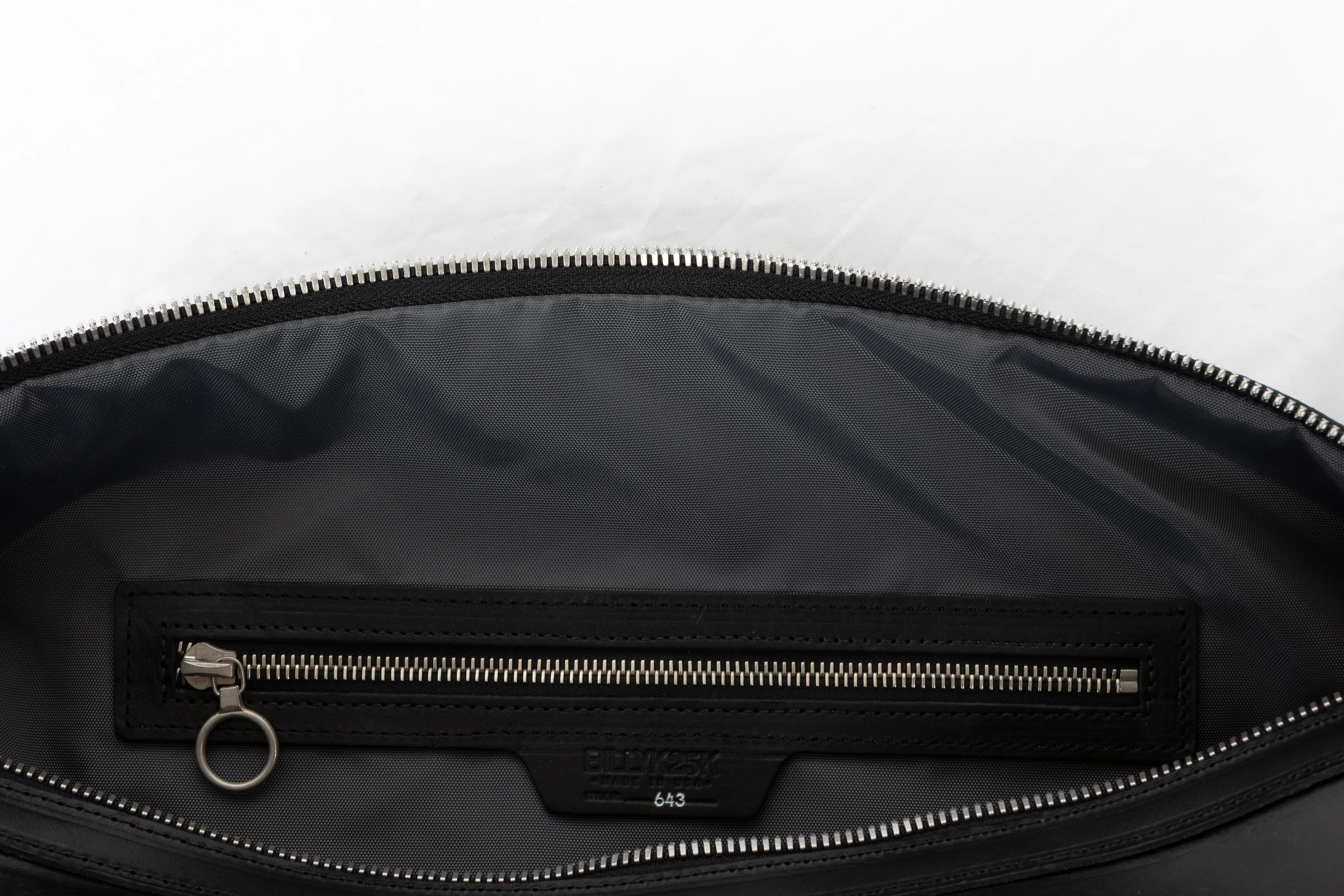 No. 643 Large Carryall, Black Leather sold by Billykirk product image thumbnail 4