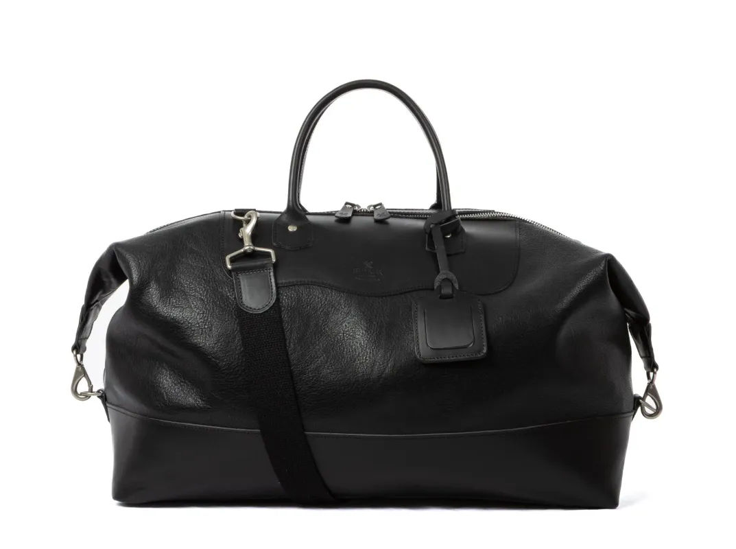 No. 643 Large Carryall, Black Leather sold by Billykirk