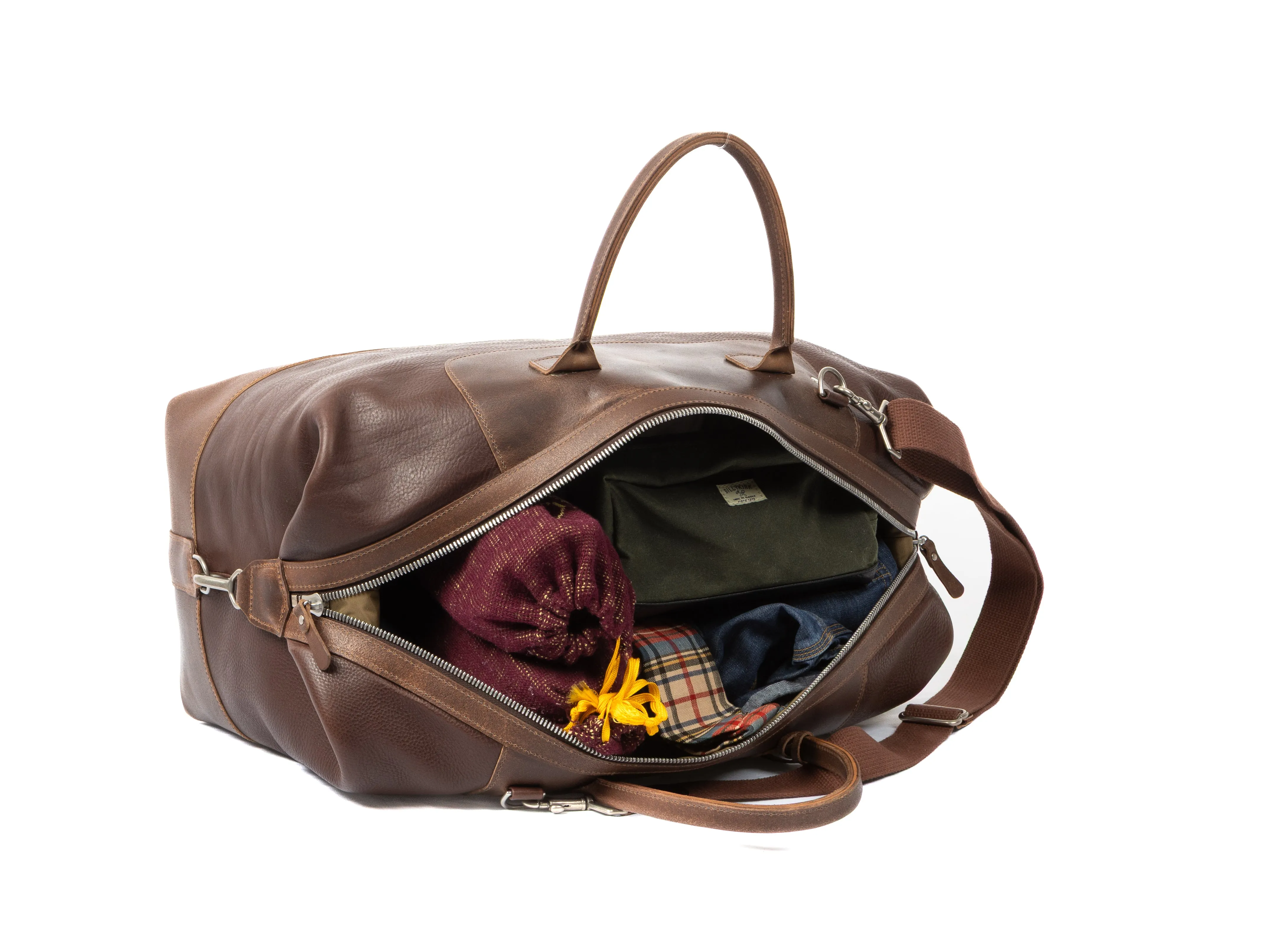 No. 643 Large Carryall, Brown Leather sold by Billykirk product image thumbnail 2