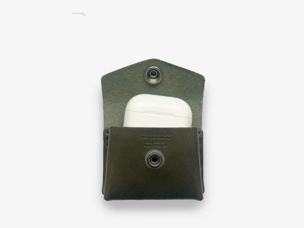 No. 424GD Airpod Pouch, Olive sold by Billykirk product image thumbnail 2