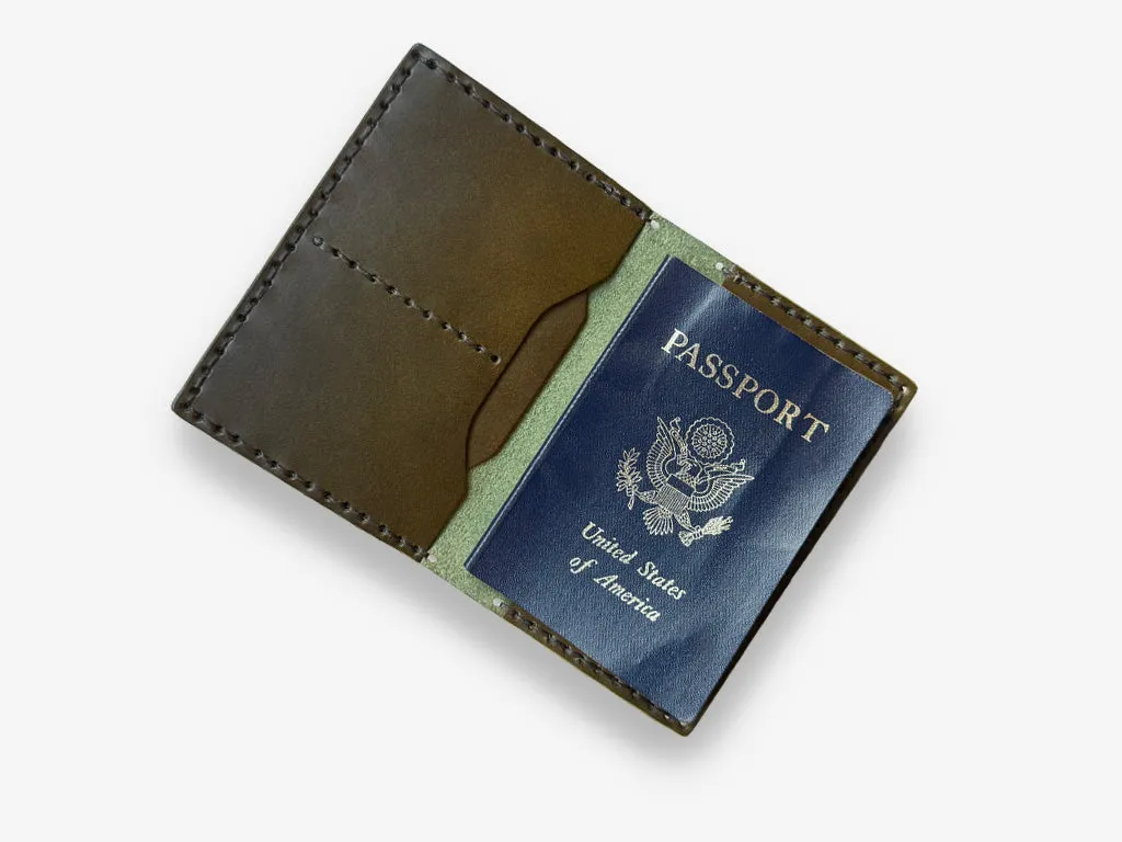 No. 153-GD Passport Case Stealie, Olive sold by Billykirk product image thumbnail 2