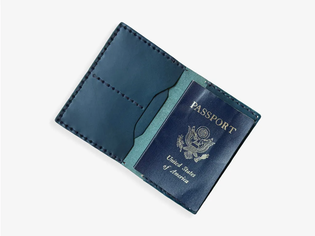 No. 153-GD Passport Case Bear, Navy sold by Billykirk product image thumbnail 2