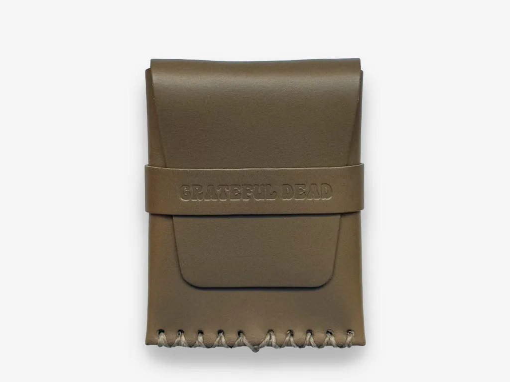 No. 155-GD Card Case with Flap GD, Taupe sold by Billykirk