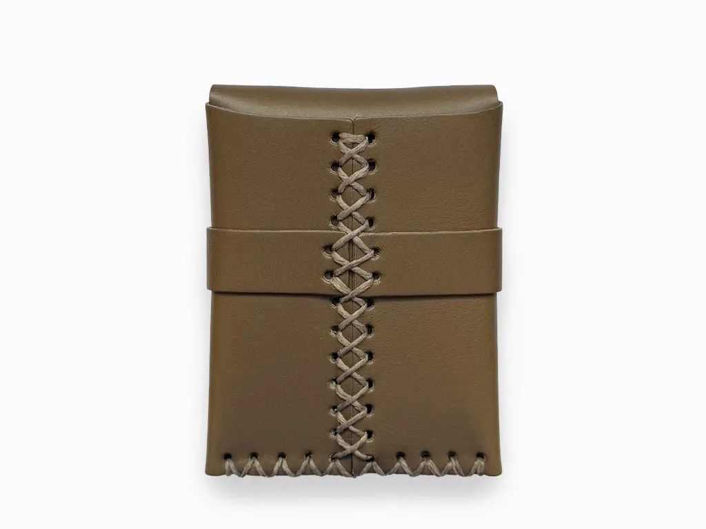 No. 155-GD Card Case with Flap GD, Taupe sold by Billykirk product image thumbnail 2