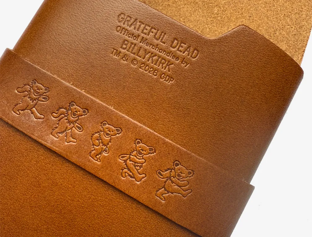 No. 155-GD Card Case with Flap Bears, Tan sold by Billykirk product image thumbnail 4