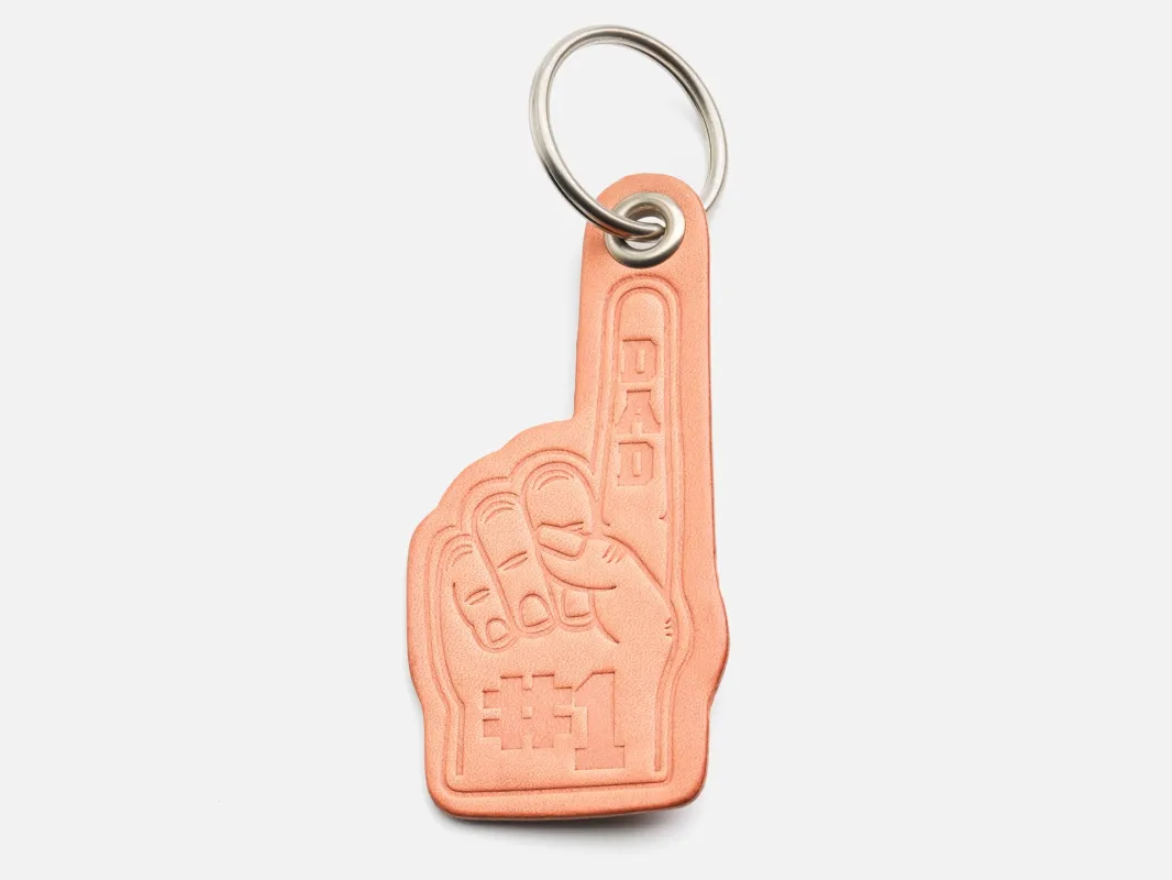 No. 557 #1 Dad Keychain made by Billykirk