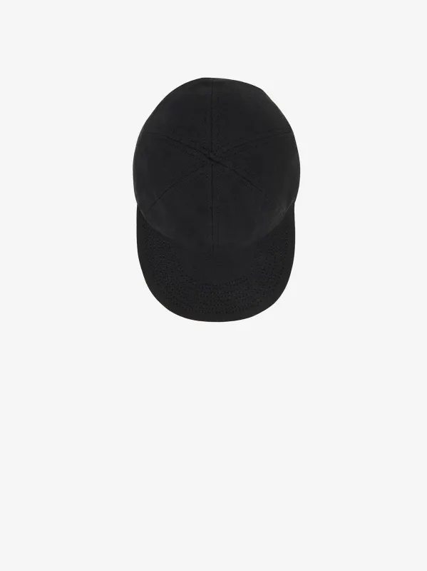 Black linen ball cap sold by Blluemade