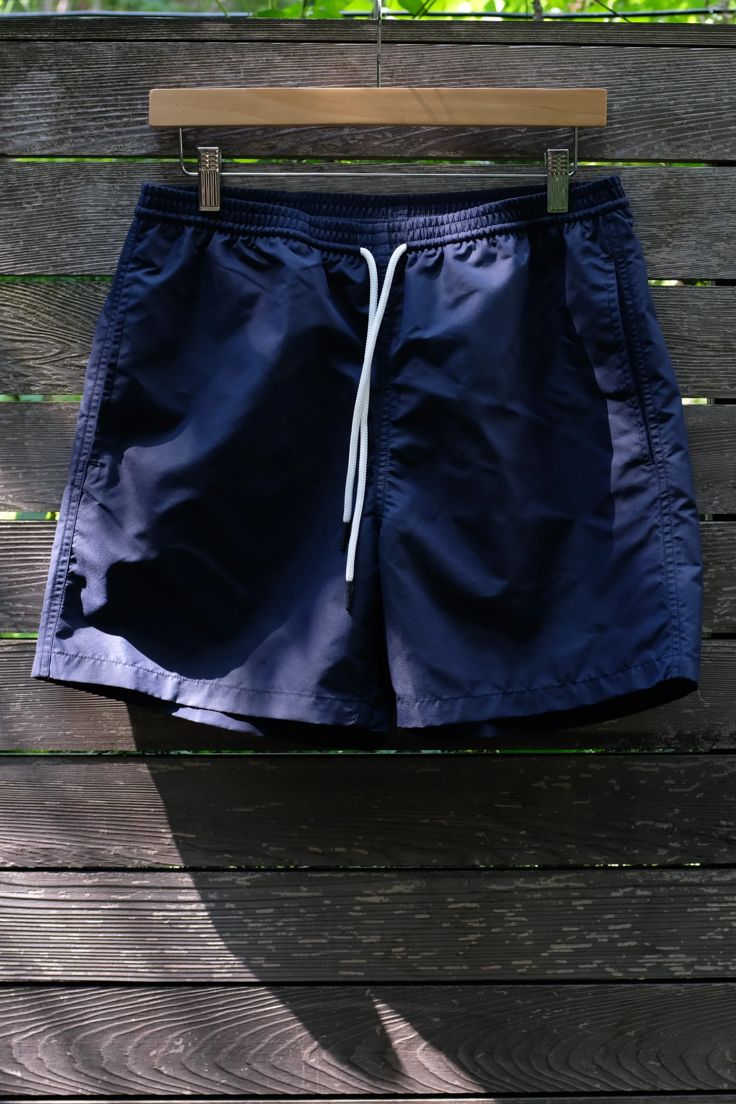 Italian Nylon Shorts in Navy sold by Blluemade product image thumbnail 4