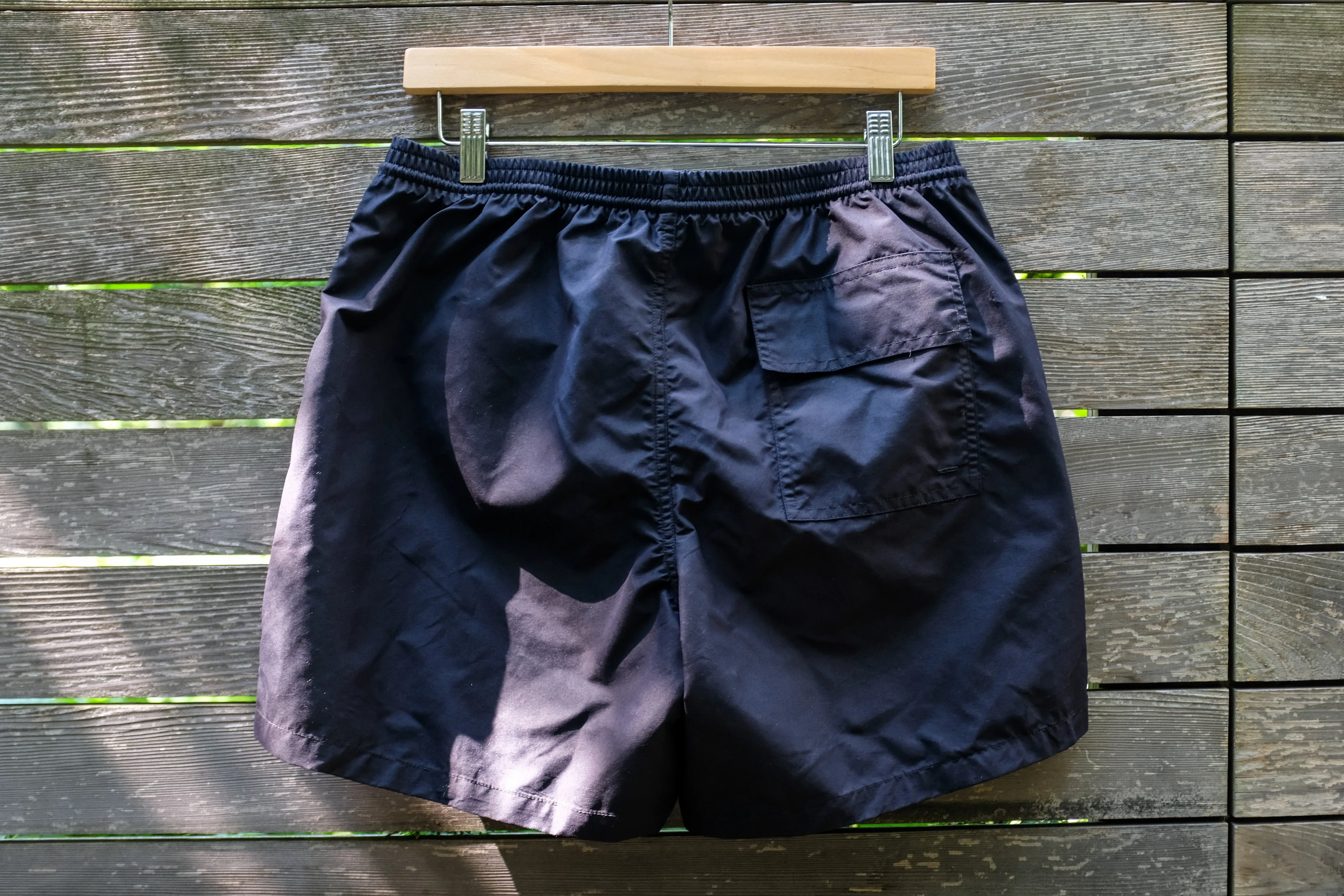 Italian Nylon Shorts in Black sold by Blluemade product image thumbnail 4