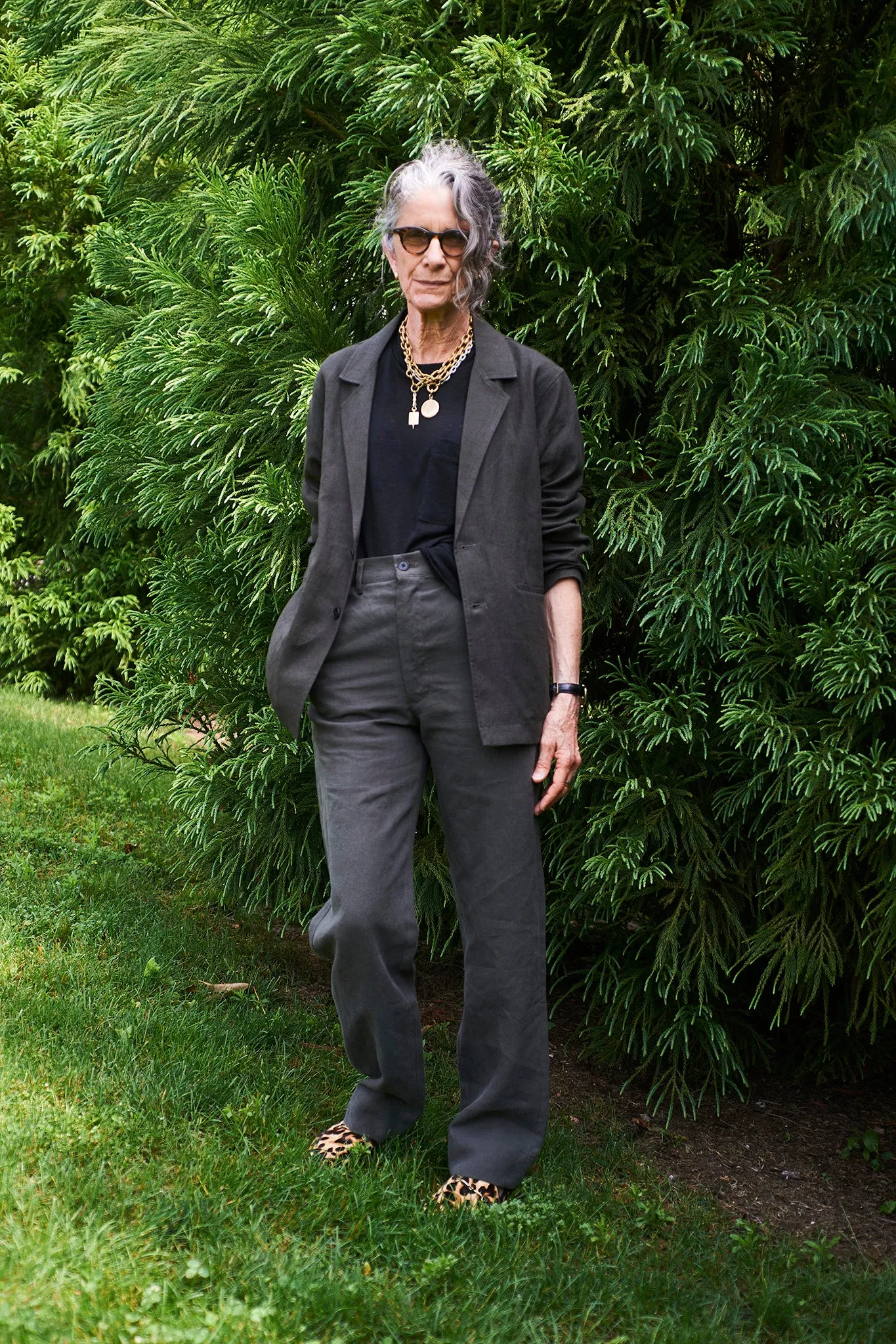 Unlined Blazer in Arabica sold by Blluemade product image thumbnail 2