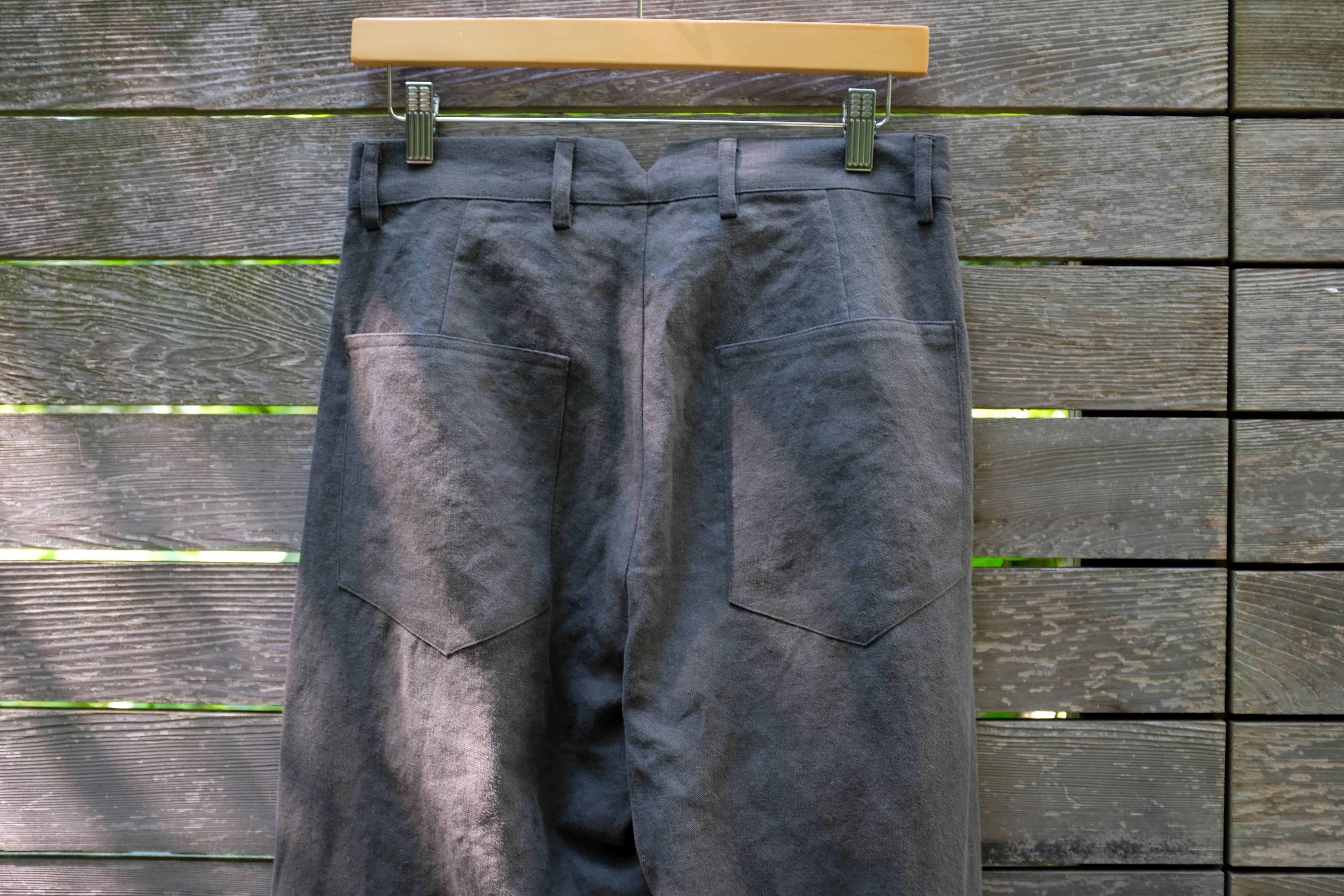 Split Back Trouser in Arabica Linen sold by Blluemade product image thumbnail 4