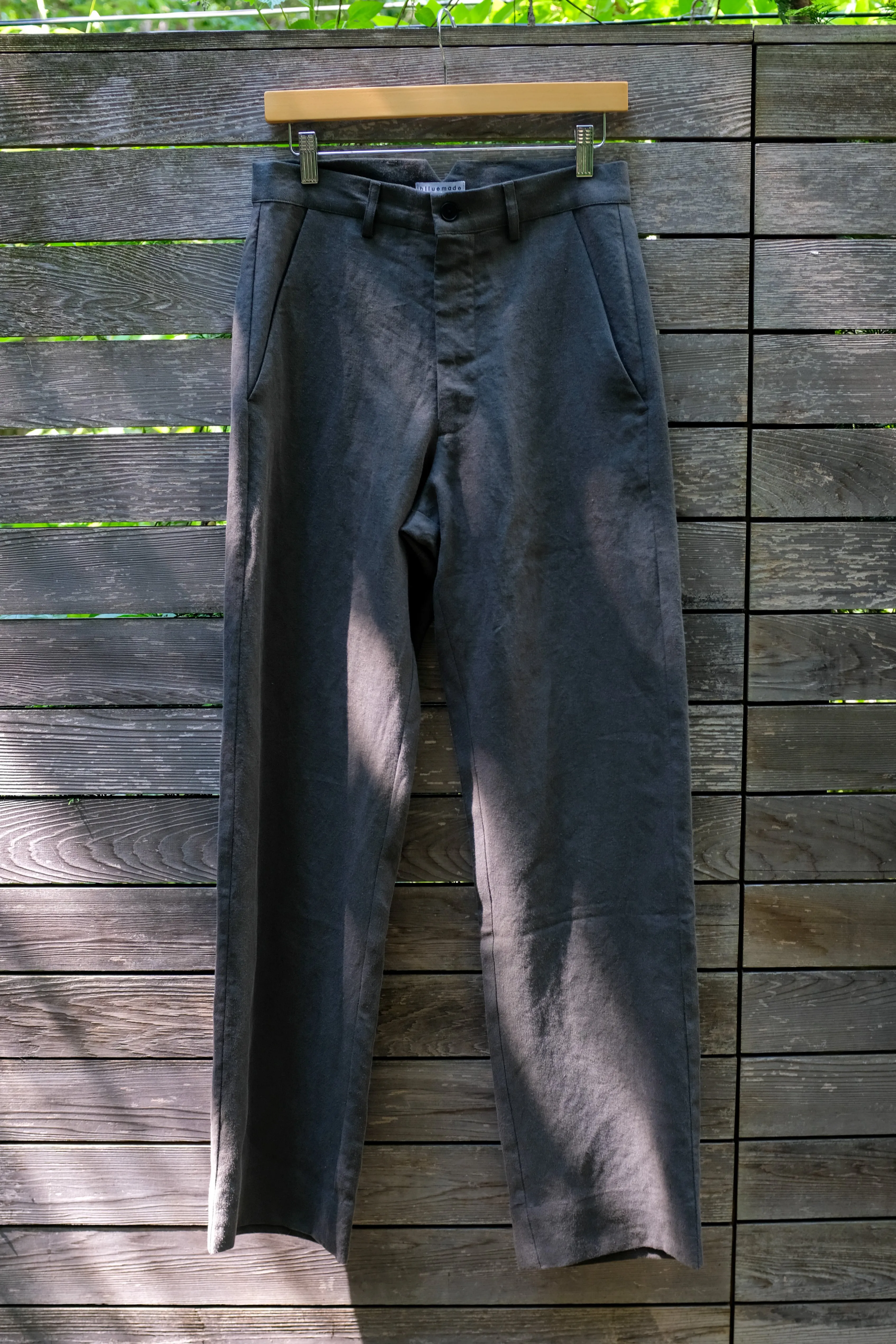 Split Back Trouser in Arabica Linen sold by Blluemade product image thumbnail 3