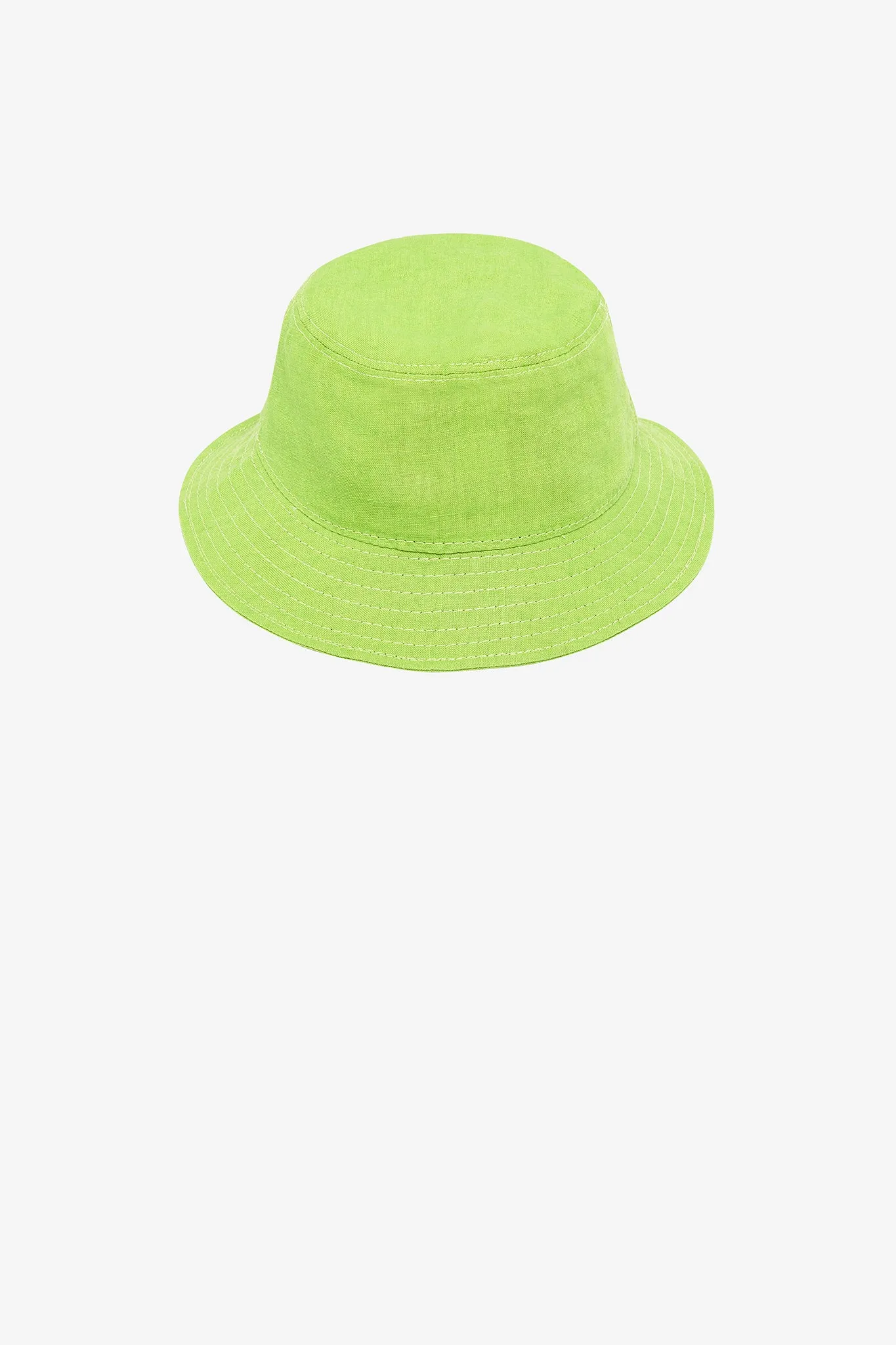 Bucket Hat in Lime Green sold by Blluemade product image thumbnail 2