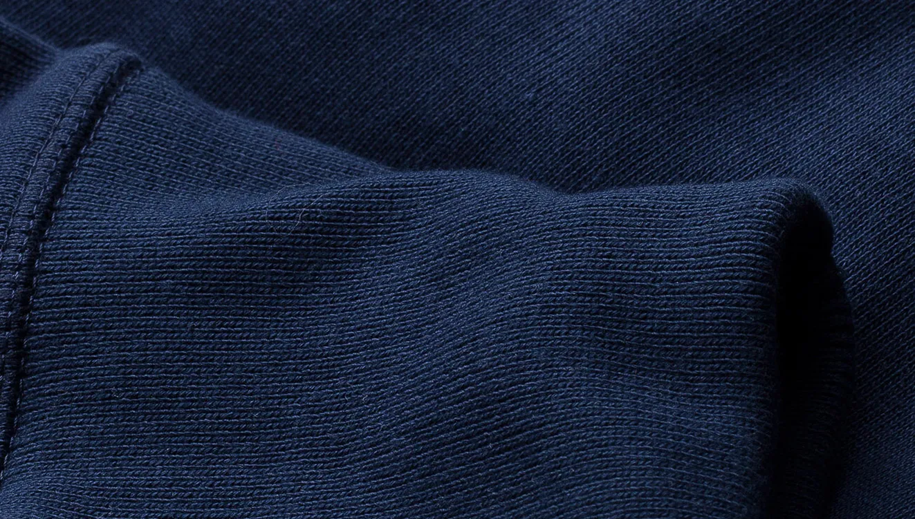 【Merz b. Schwanen】346 Loopwheeled Sweatshirt Ink Blue 墨藍色重磅復古衛衣 sold by Blue Beach Denim product image thumbnail 3