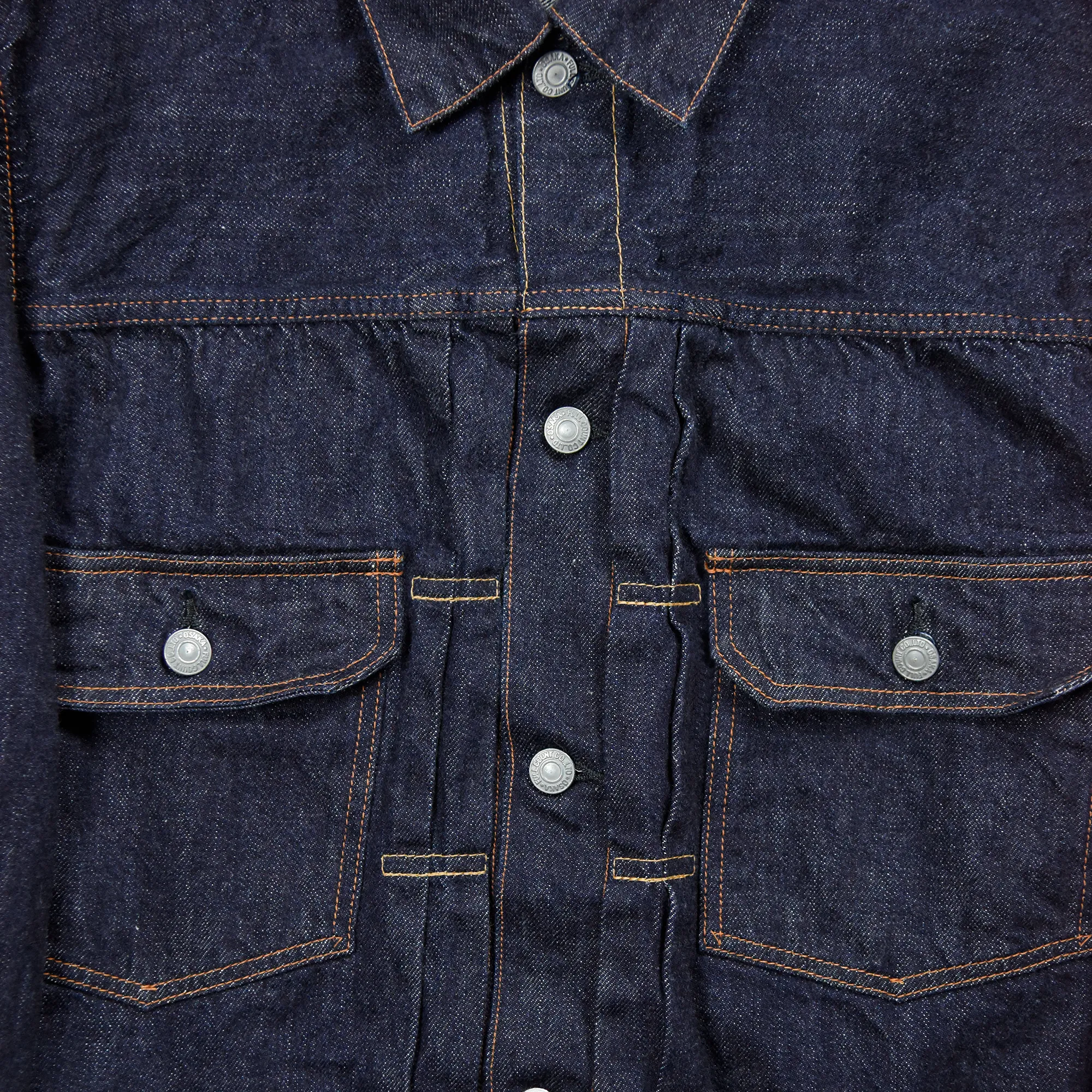 【Fullcount】2102SS Type 2 Denim Jacket Super Smooth 11.5oz 超輕薄辛巴威棉復古二代牛仔外套 sold by Blue Beach Denim product image thumbnail 3
